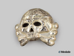 Germany, SS. A First Pattern Totenkopf Visor Cap Insignia