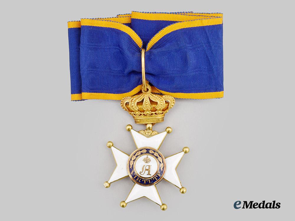 luxembourg,_kingdom._an_order_of_civil_and_military_merit_of_adolph_of_nassau,_commander_with_crown,_in_gold,_c.1950___m_n_c1970