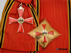 Germany, Republic. An Order of Merit of the Federal Republic, Grand Cross, to General Powell, Awarded in 1993
