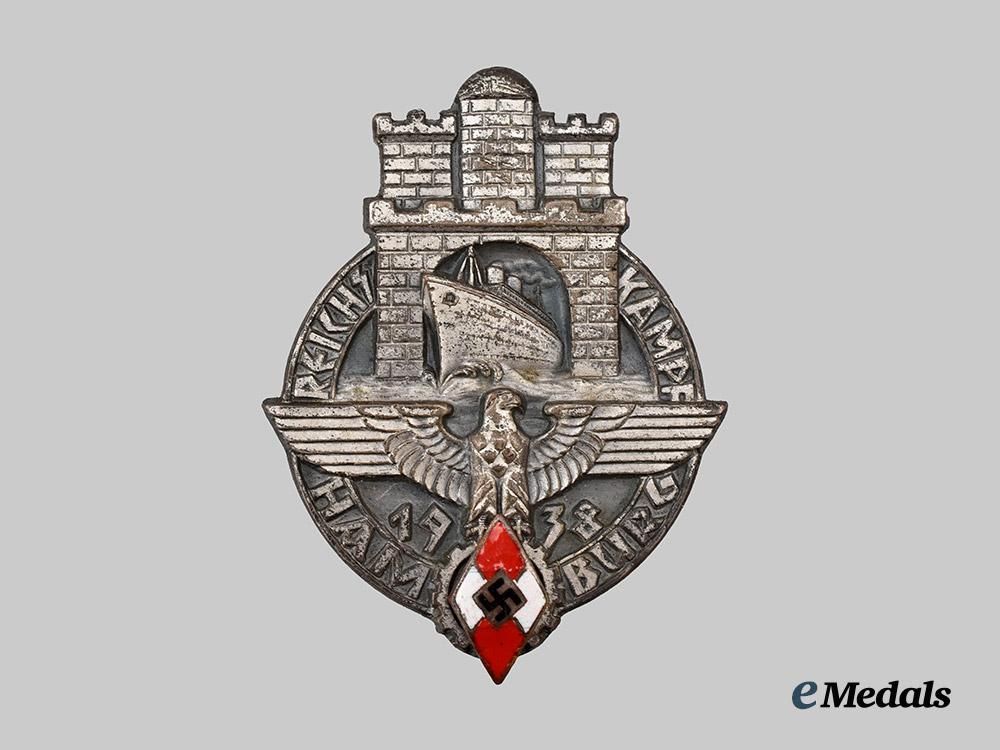 germany,_h_j._a_rare1938_hamburg_reichswettkampf_participant’s_badge___m_n_c1984