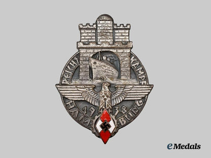 germany,_h_j._a_rare1938_hamburg_reichswettkampf_participant’s_badge___m_n_c1984