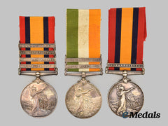 United Kingdom. A Lot of Two Queen’s South Africa Medals and One King’s South Africa Medal