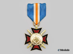 Netherlands, NSB. A Rare Mussert Cross for Combatants