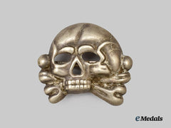 Germany, SS. A First Pattern Totenkopf Visor Cap Insignia