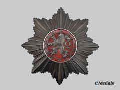 Czechoslovakia, Republic. An Order of the White Lion, Grand Cross by Karney Kysely
