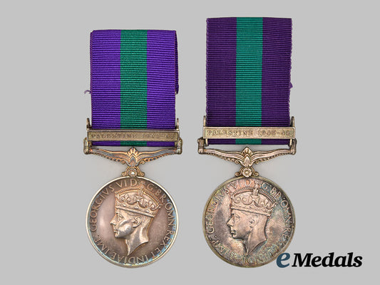 united_kingdom._a_lot_of_two_general_service_medals_with_palestine1945-48_clasps___m_n_c2022