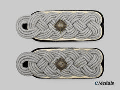 Germany, SS. A Set of Waffen-SS Infantry Obersturmbannführer Shoulder Boards