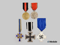 Germany, Third Reich. A Mixed Lot of Awards for Military and Civil Service