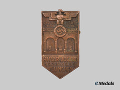 Germany, HJ. A 1933 Munich 10th Anniversary Guest of Honour Commemorative Badge, by H. Wittmann