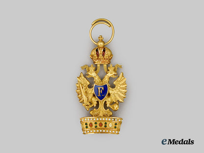 austria,_empire._an_imperial_order_of_the_iron_crown_in_gold,_miniature,_c.1900___m_n_c2068