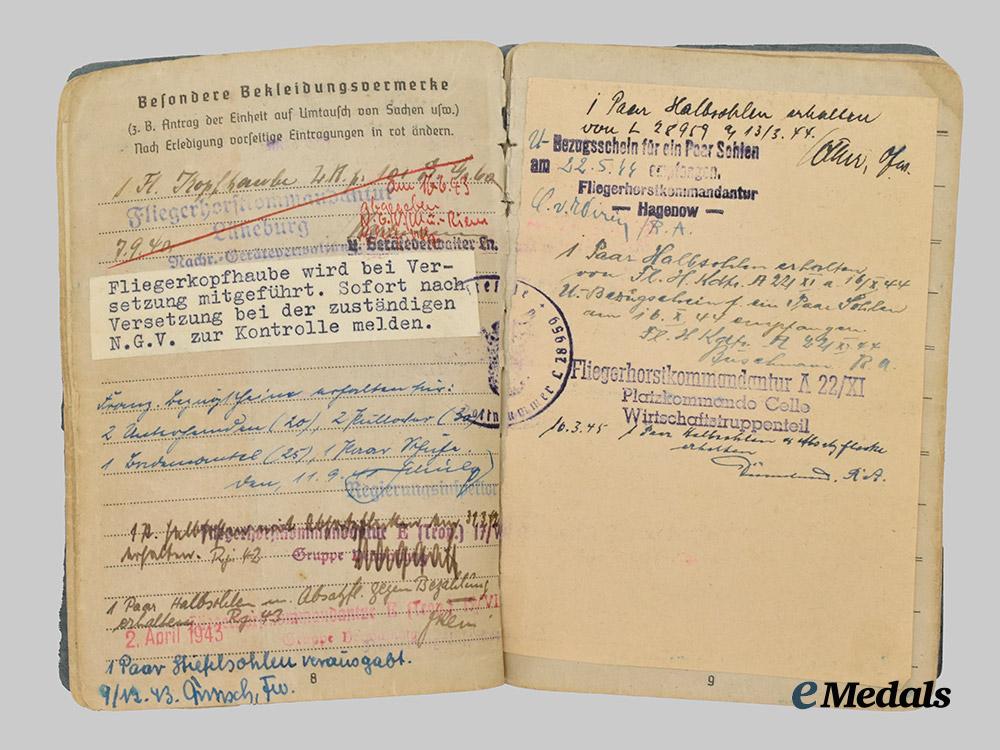 germany,_luftwaffe._a_soldbuch_to_josef_flügge,_honour_goblet_and_german_cross_in_gold_recipient___m_n_c2076