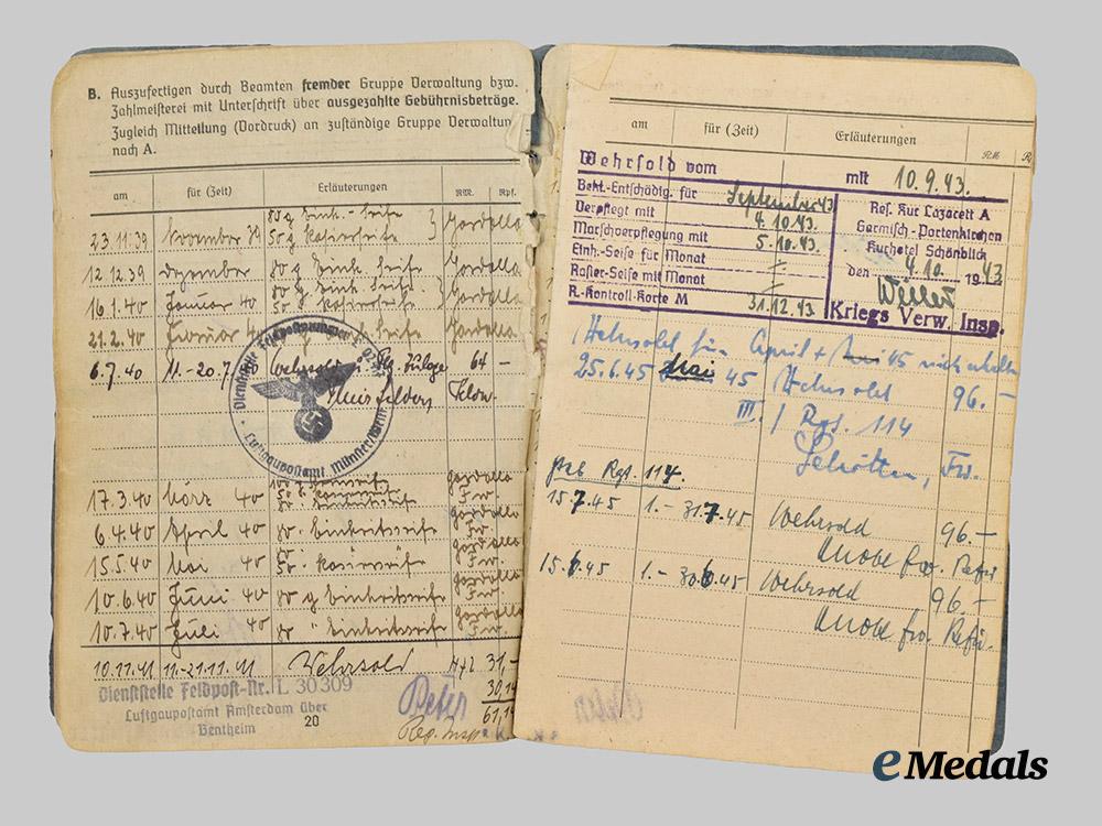 germany,_luftwaffe._a_soldbuch_to_josef_flügge,_honour_goblet_and_german_cross_in_gold_recipient___m_n_c2080