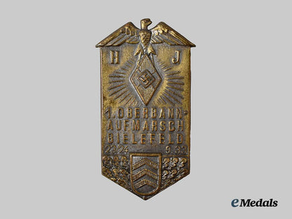 germany,_h_j._a1933_bielefeld_deployment_commemorative_badge___m_n_c2082