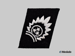 Germany, SS. A 19th Waffen Grenadier Division of the SS (1st Latvian) Volunteer's Collar Tab, Dachau Variant
