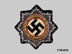 Germany, Kriegsmarine. A German Cross in Gold, Cloth Version