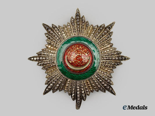 turkey,_ottoman_empire._an_order_of_osmania,_i_class_breast_star___m_n_c2097
