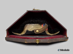 France, Second Empire. A Bicorne Hat of General’s Great Dress, by E. Bidal, Paris, c.1860