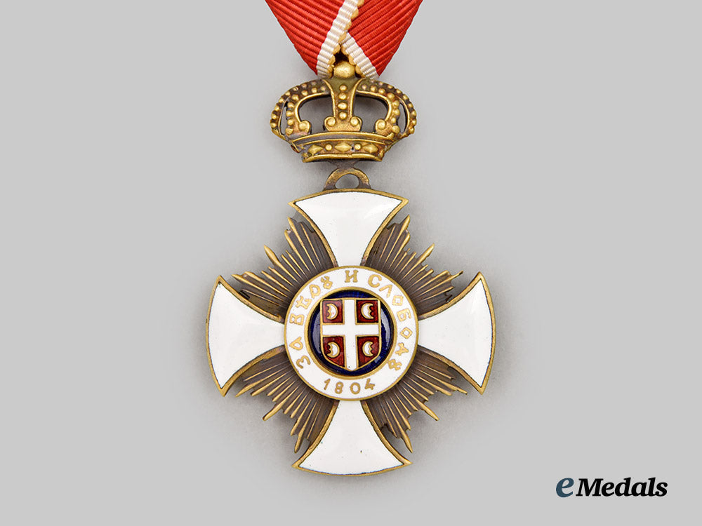 serbia,_kingdom._an_order_of_the_star_of_karageorge,_i_i_i_class_knight,_french_made,_c.1918___m_n_c2108