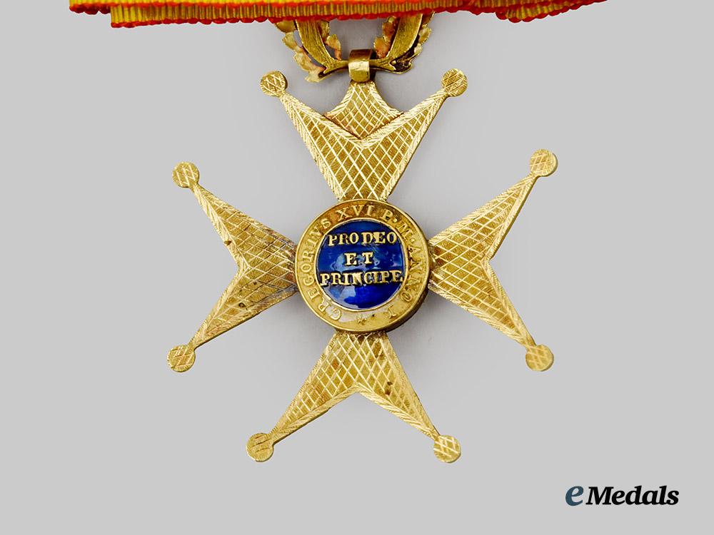 vatican,_papal_states._an_order_of_st._gregory,_commander,_in_gold,_c.1870___m_n_c2113