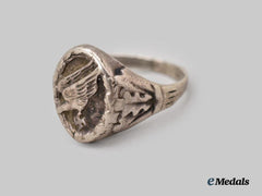 Germany, Luftwaffe. A Fallschirmjäger Commemorative Service Ring