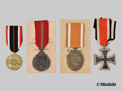 Germany, Third Reich. A Lot of Four Service Decorations