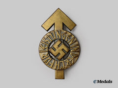 Germany, HJ. A Proficiency Badge, Bronze Grade, by Gustav Brehmer