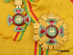 Ethiopia, Kingdom. An Order of Emperor Menelik II, Knight Grand Cross