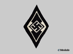 Germany, SS. A Sleeve Diamond for Former HJ Members