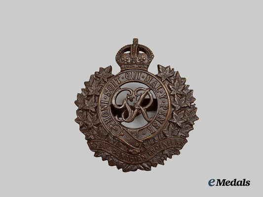 canada,_commonwealth._a_rare_second_war_royal_canadian_engineers_cap_badge,_by_gaunt___m_n_c2189
