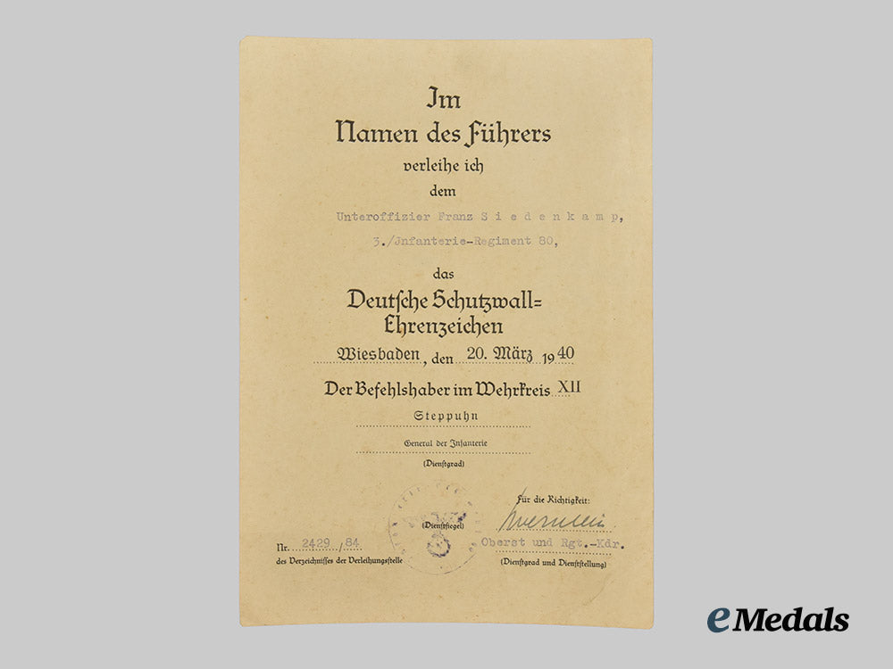 germany,_third_reich._a_group_of_service_awards_and_documents_to_franz_siedenkamp___m_n_c2216