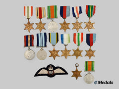 United Kingdom. A Lot of Medals & Stars