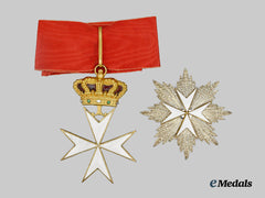 International. An Order of the Knights of Malta Grand Commander Set, by Tanfani Bertarelli