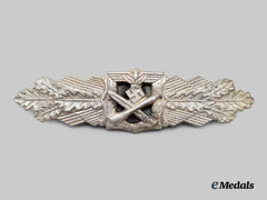 Germany, Wehrmacht. A Close Combat Clasp, Silver Grade, First Pattern by Rudolf Souval