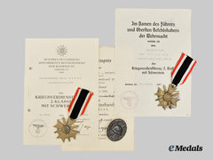 Germany, Third Reich. A Group of Three Awards & Documents