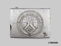 Germany, HJ. A Member’s Belt Buckle, by Wilhelm Schröder