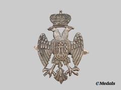 Yugoslavia, Kingdom. A Rare British Made Cap Badge, c.1942