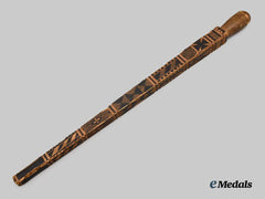 Germany, Wernacht. A Wolchow Stick