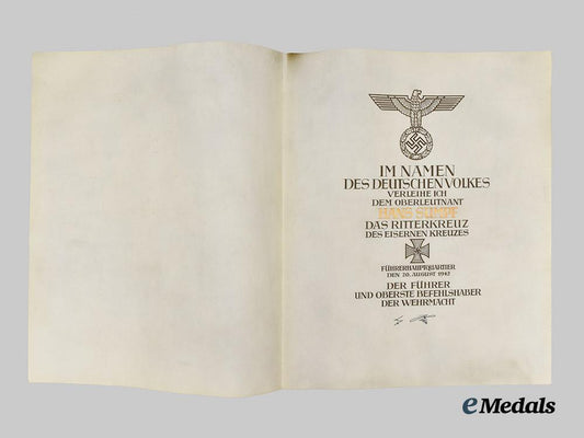 germany,_luftwaffe._a_formal_knight’s_cross_of_the_iron_cross_award_document_to_oberleutnant_hans_sumpf,_eastern_front_k_i_a___m_n_c2322