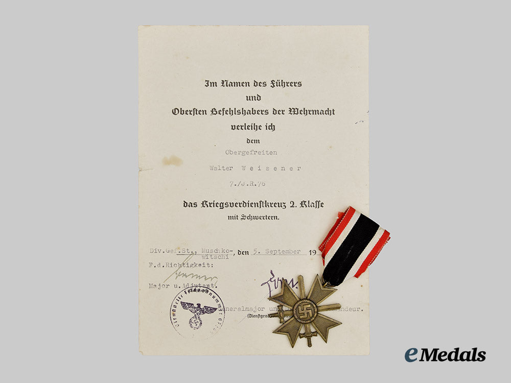 germany,_third_reich._a_group_of_awards_with_documents_to_obergefreiter_walter_weisener___m_n_c2326