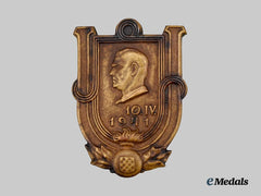 Croatia, Independent State. A Commemorative Badge for the Establishment of NDH, II Class
