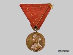 Serbia, Kingdom. A Gold Grade Bravery Medal, 1912