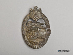 Germany, Wehrmacht. A Panzer Assault Badge, Bronze Grade, by Rudolf Karneth