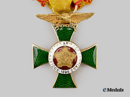 united_states._a_society_of_the_army_of_santiago_membership_cross_in_gold___m_n_c2389