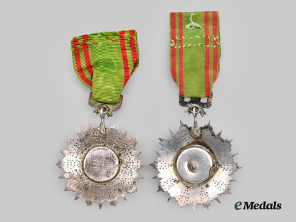 tunisia,_kingdom._two_orders_of_glory,_officer_and_knight___m_n_c2391