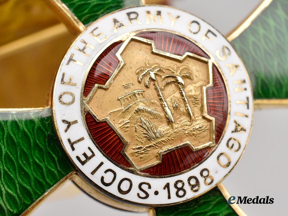 united_states._a_society_of_the_army_of_santiago_membership_cross_in_gold___m_n_c2396