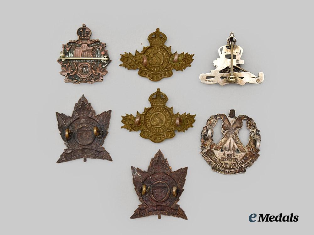 canada,_commonwealth._a_lot_of_first_and_second_war_badges___m_n_c2405