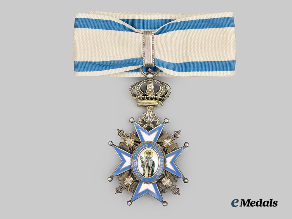 serbia,_kingdom._an_order_of_saint_sava,_i_i_i._class_commander,_by_scheid_of_vienna,_c.1935___m_n_c2413