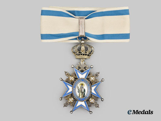 serbia,_kingdom._an_order_of_saint_sava,_i_i_i._class_commander,_by_scheid_of_vienna,_c.1935___m_n_c2413