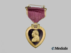 United States. A Purple Heart Medal Awarded to Roger Winegarden