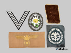 Germany, Third Reich. A Lot of Five Military and Civil Insignia